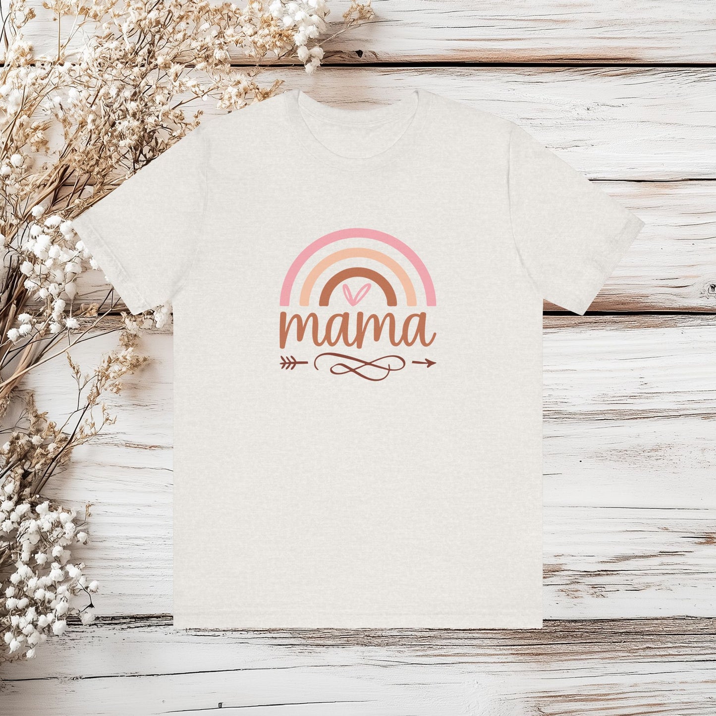 Retro Boho "Mama" T-Shirt – Perfect for Moms | Unisex Jersey Short Sleeve Tee