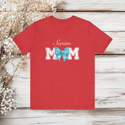 Swim Mom Tee - Cute Swimming Mom Shirt for Women |  Unisex Jersey Tee