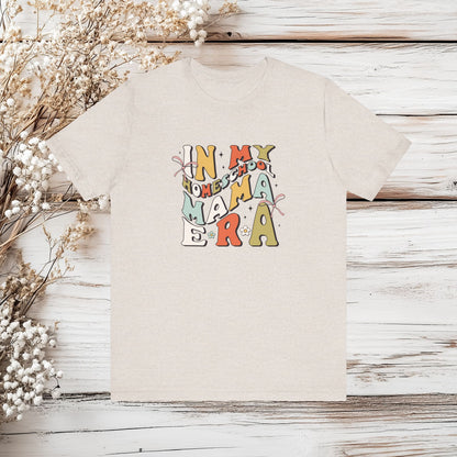 "In My Homeschool Mama Era" – Retro Homeschool Mom T-Shirt | Unisex Jersey Short Sleeve Tee