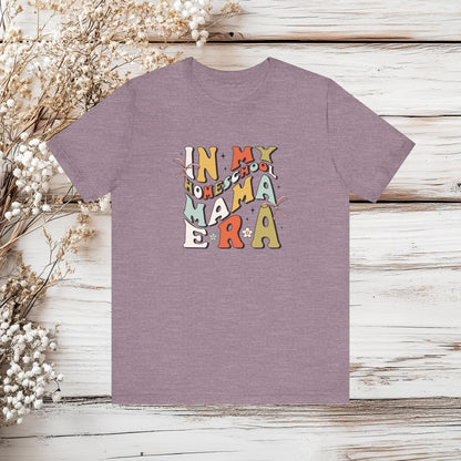 "In My Homeschool Mama Era" – Retro Homeschool Mom T-Shirt | Unisex Jersey Short Sleeve Tee