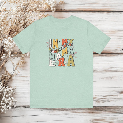 "In My Homeschool Mama Era" – Retro Homeschool Mom T-Shirt | Unisex Jersey Short Sleeve Tee