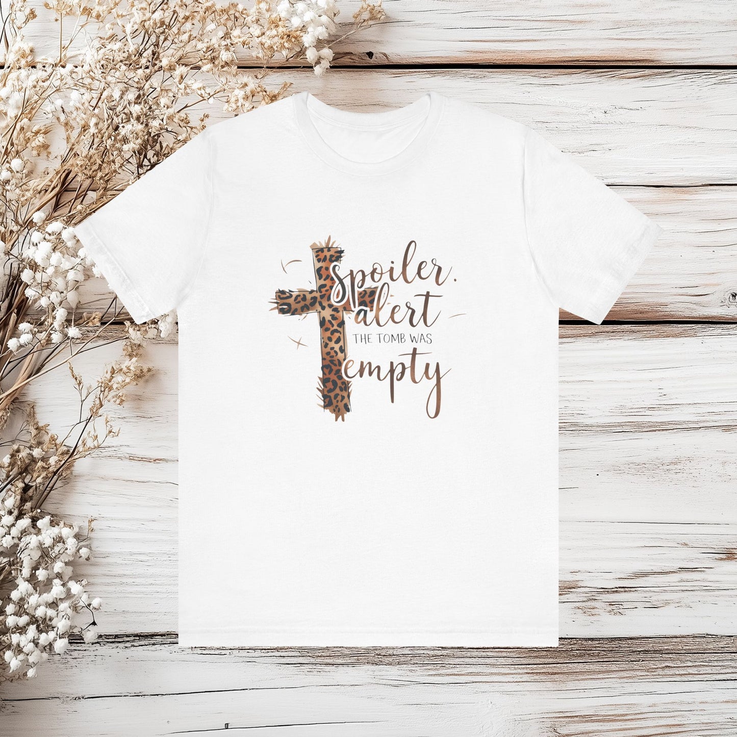 He is Risen Christian T-Shirt - Easter Sunday Faith Tee | Unisex Jersey Short Sleeve Tee